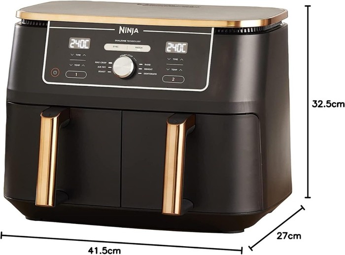 Ninja Foodi MAX Dual Zone 9,5 L